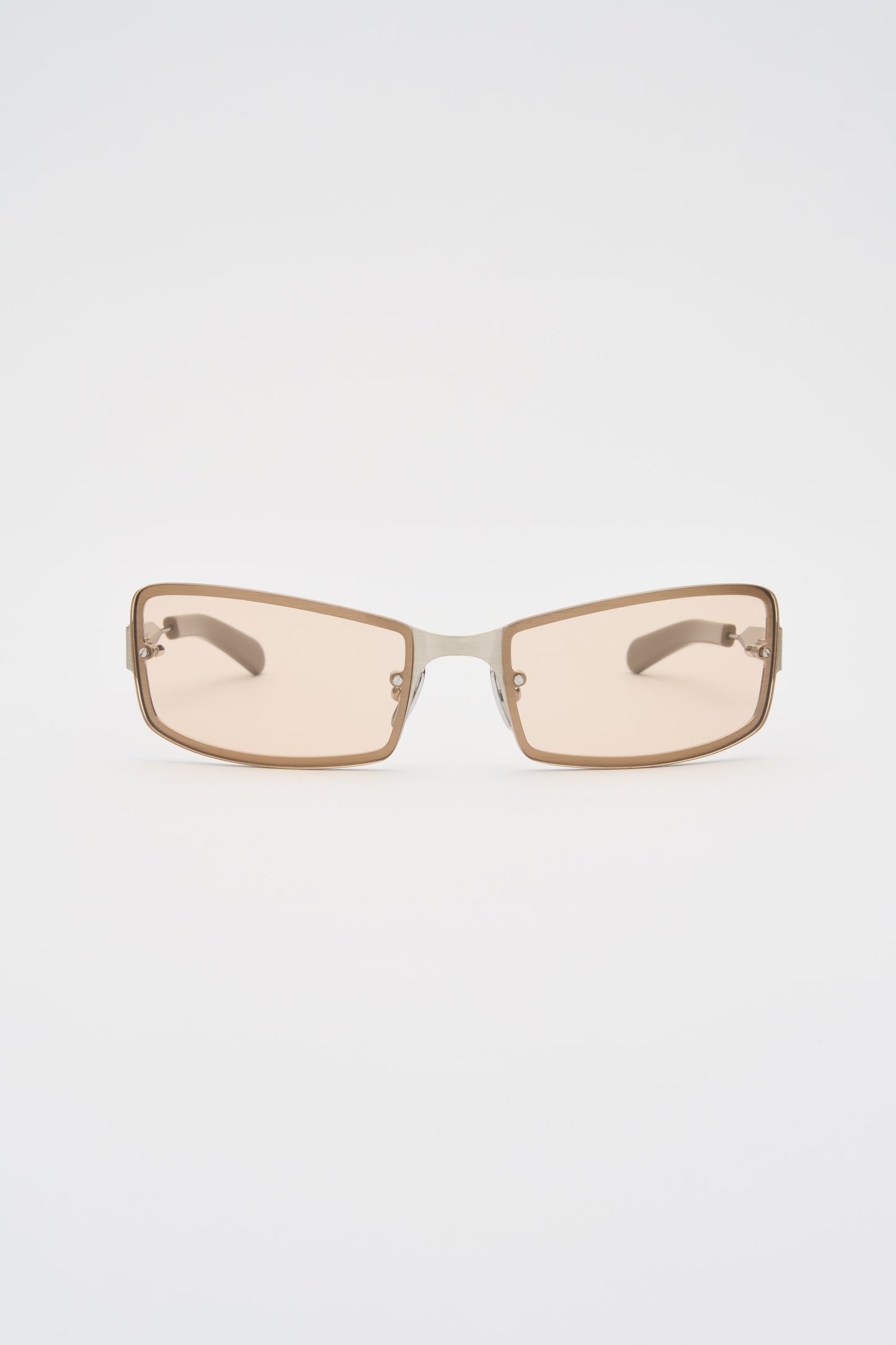 AXL Brush Titanium Solid Silver Mink / Peach Lens
