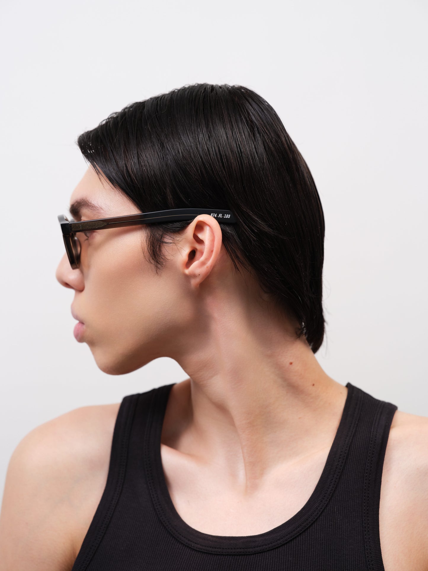 THEO Crystal Warm Grey / Light Brown Gradient Lens