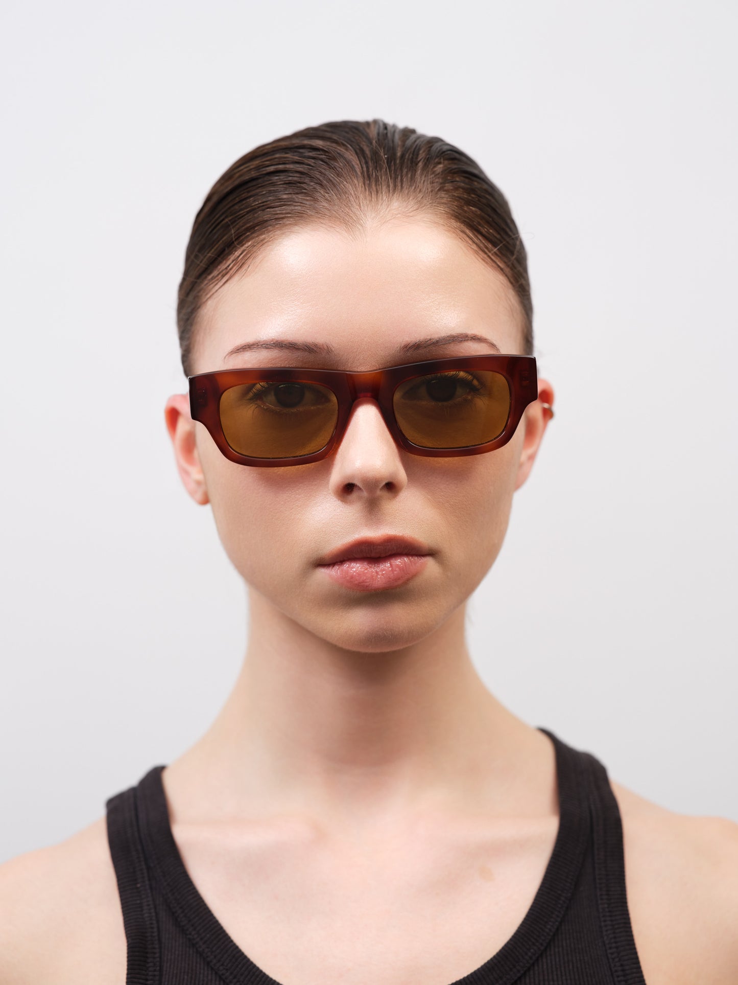 FRANKIE Classic Havana / Smoked Olive Lens