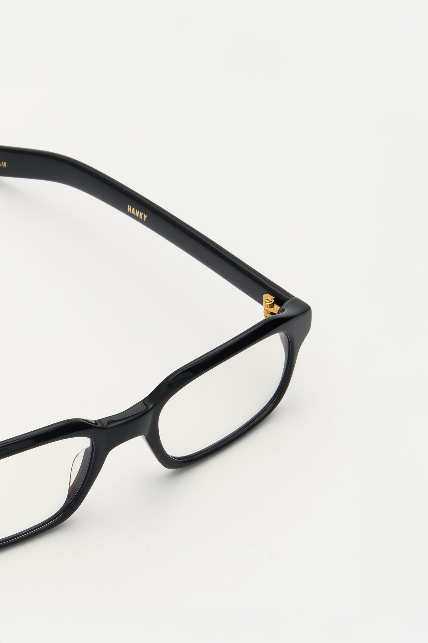 HANKY Solid Black / Clear Blue Light Lens