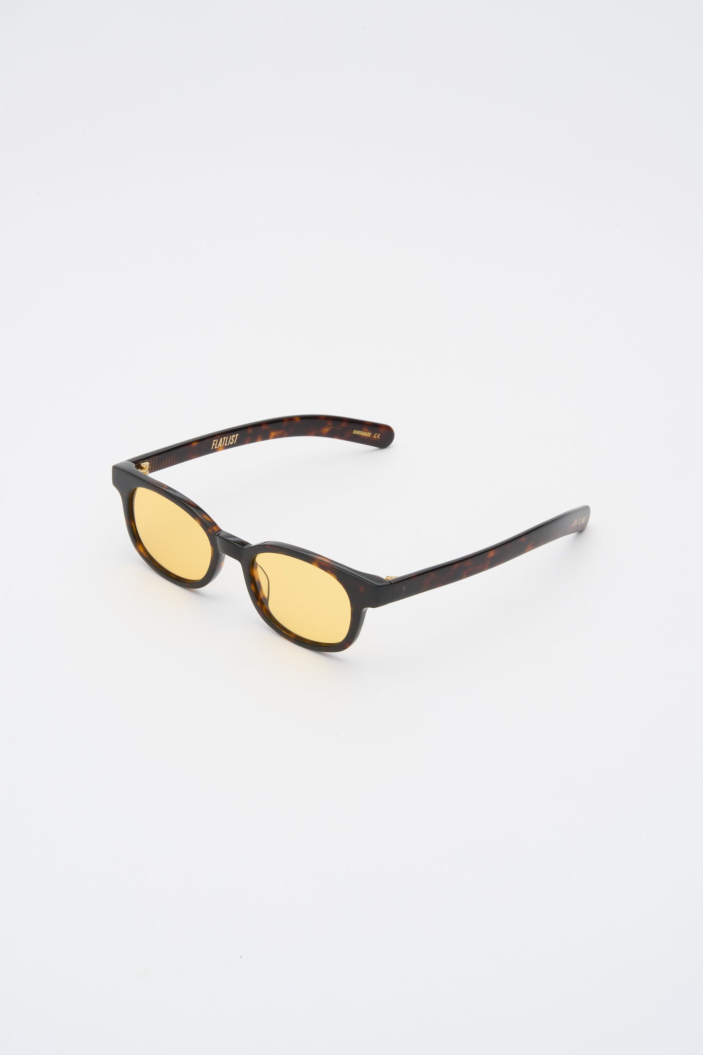 LE BUCHERON Dark Tortoise / Solid Yellow Lens