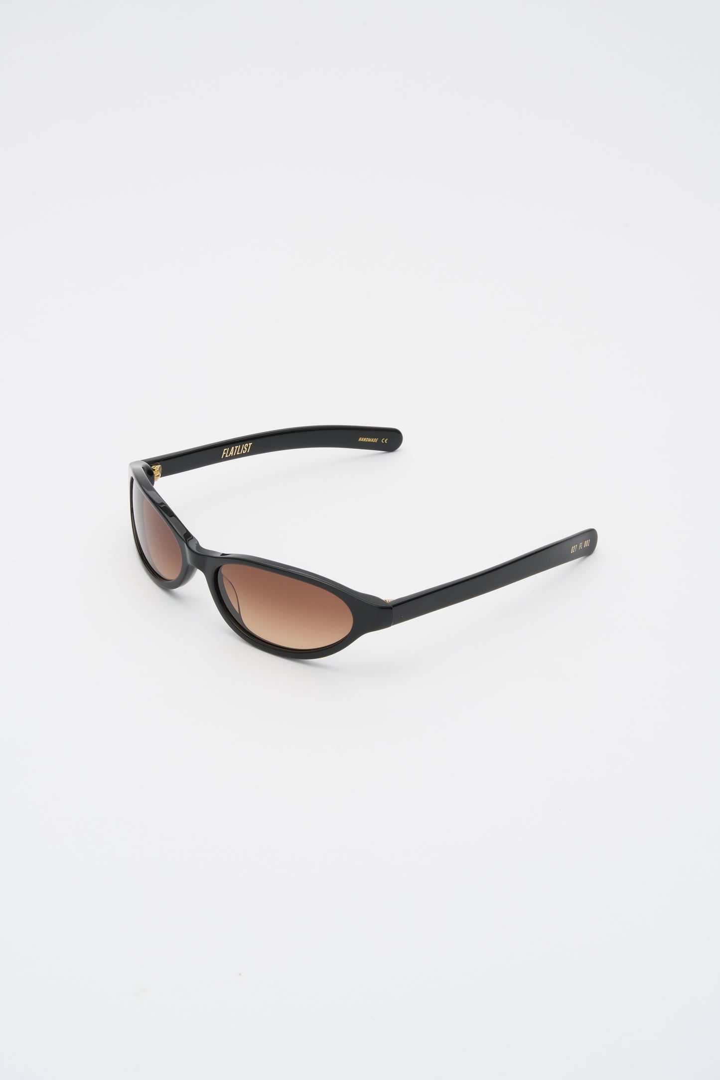 OLYMPIA Solid Black / Brown Gradient Lens