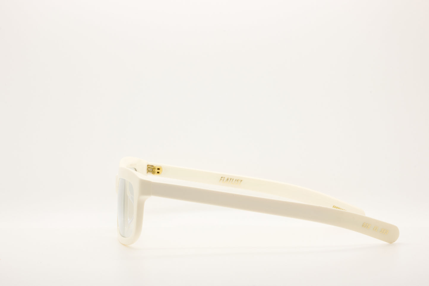 PALMER Cream White / Transparent Grey Lens