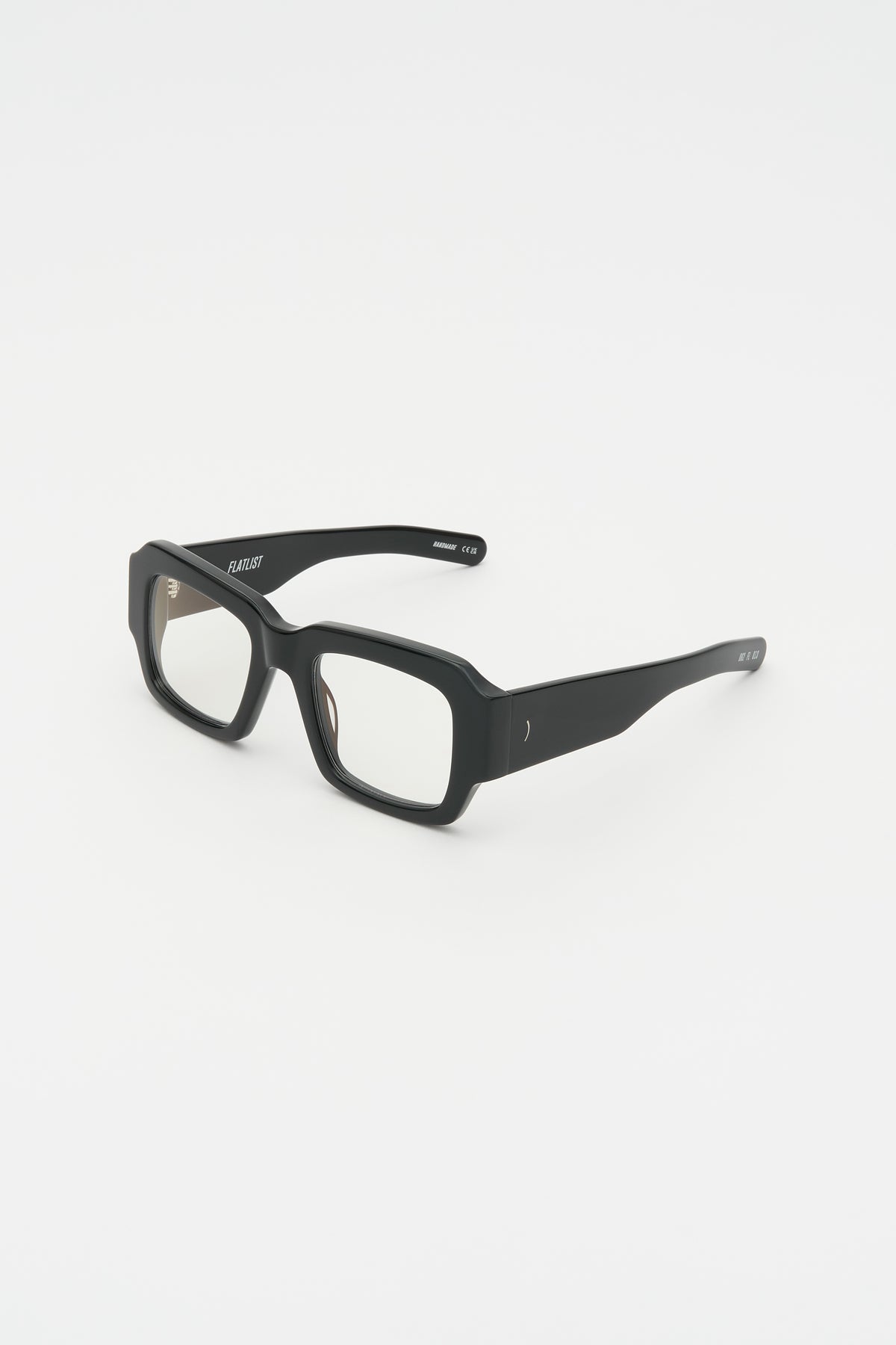 MARFA Solid Black / Clear Lens Blue Light