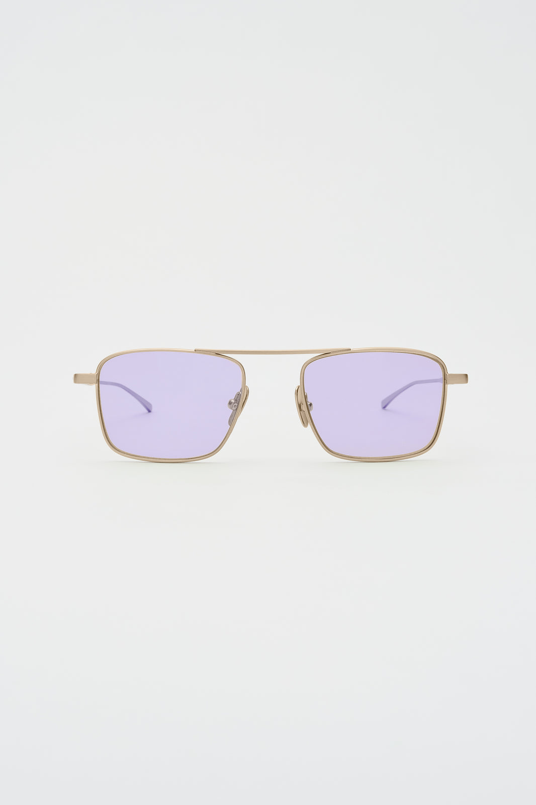 REED Brushed Light Gold / Light Purple Lens