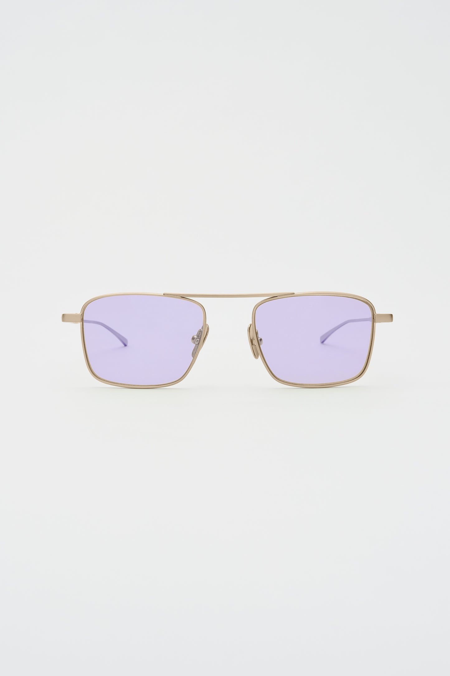 REED Brushed Light Gold / Light Purple Lens