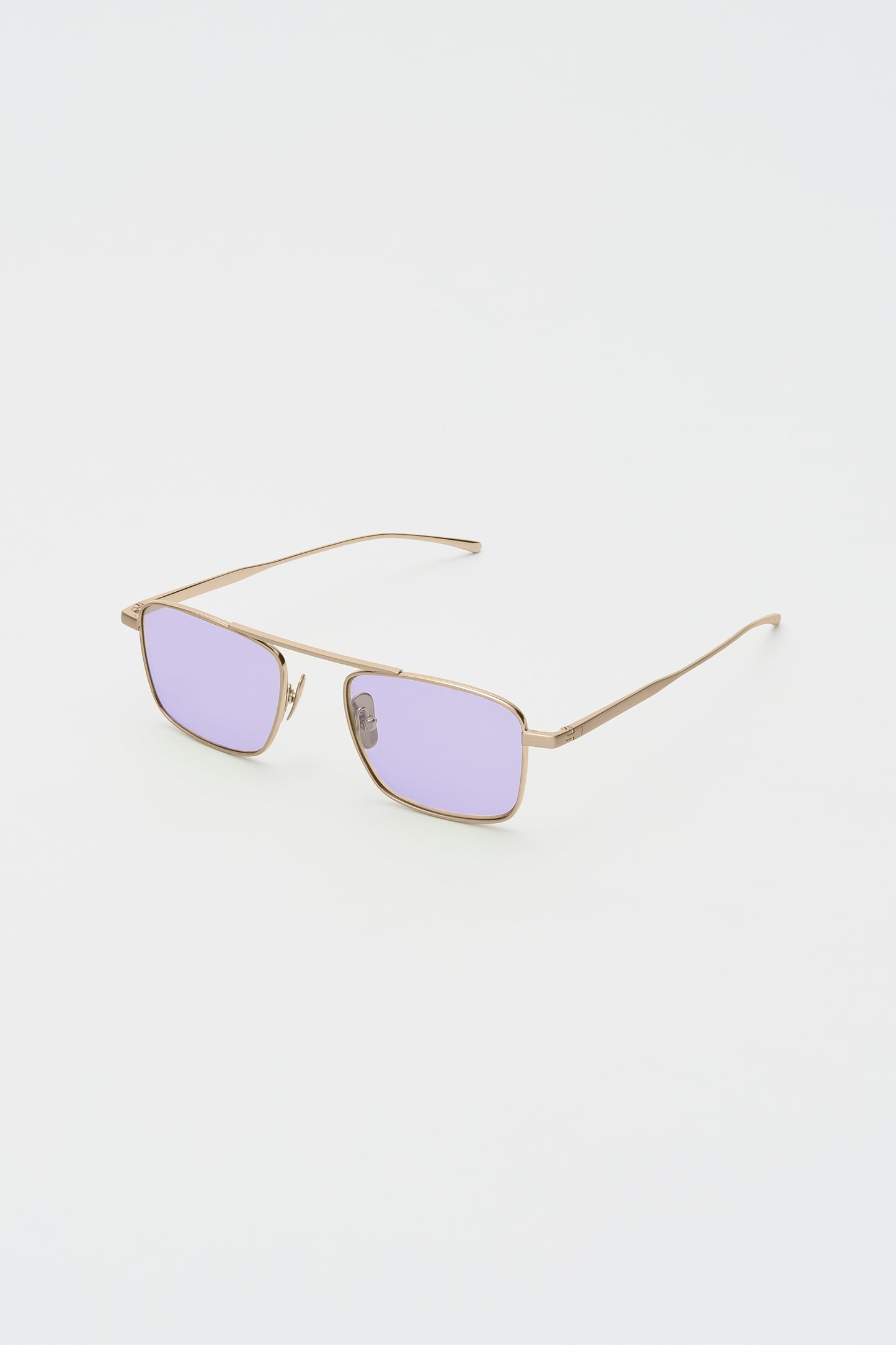 REED Brushed Light Gold / Light Purple Lens