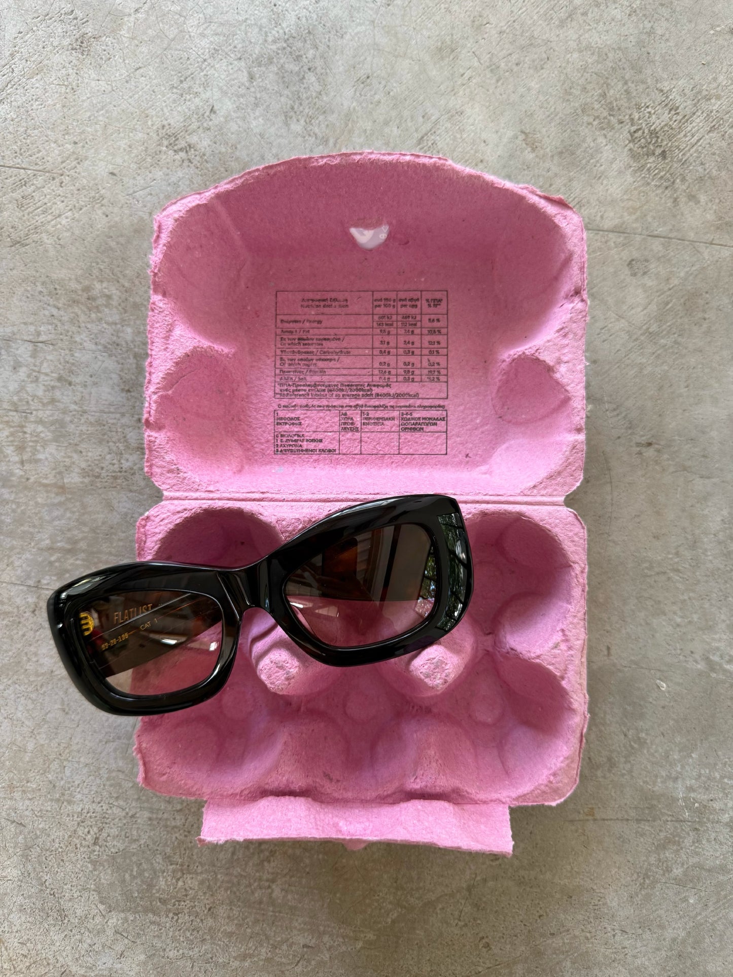 Flatlist x Freja Wewer / POPPY / Dark Tortoise / Peach Lens