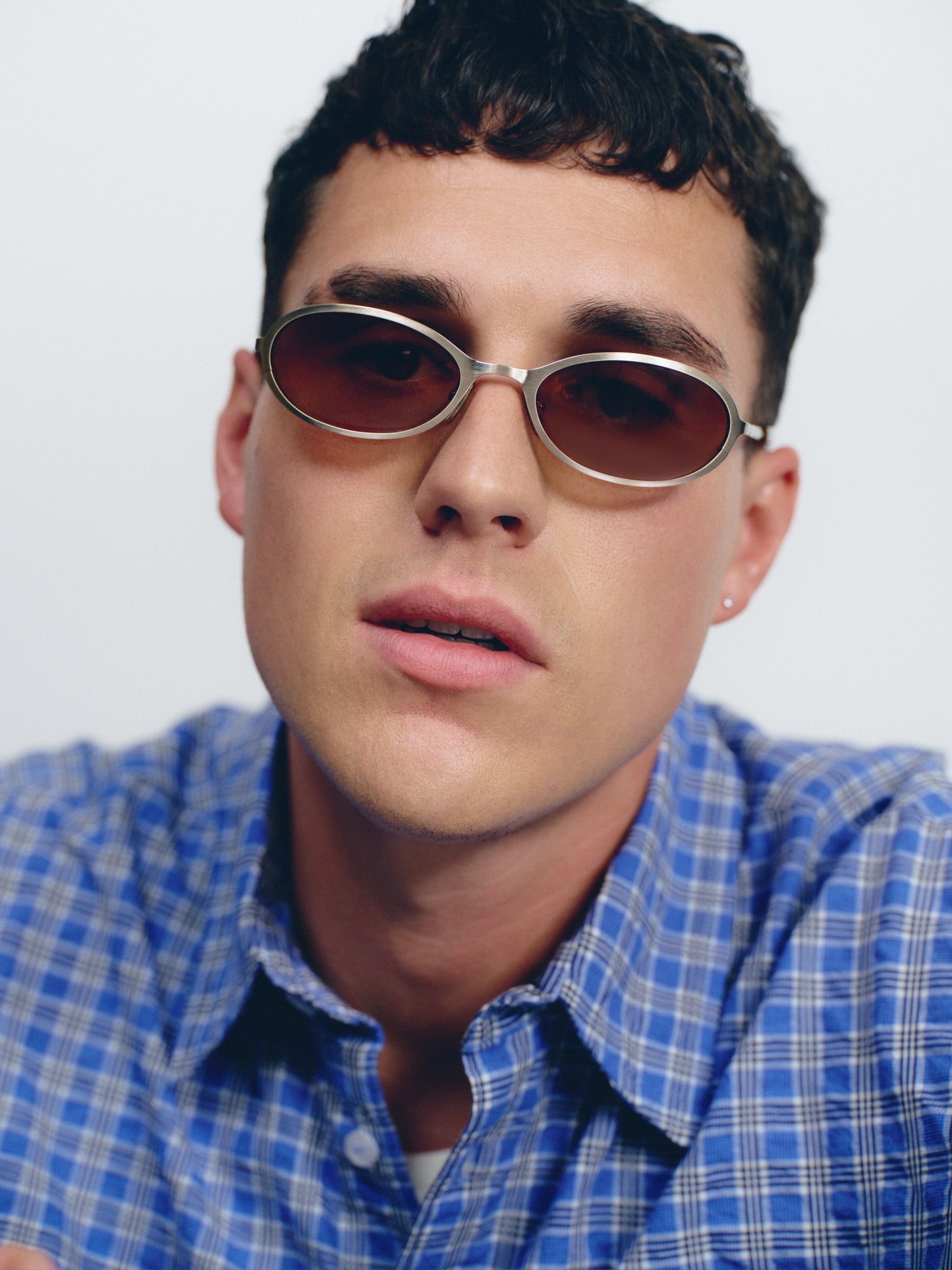 COHEN (ABOUT:BLANK) Brushed Gold / Dark Tortoise / Light Brown Gradient Lens