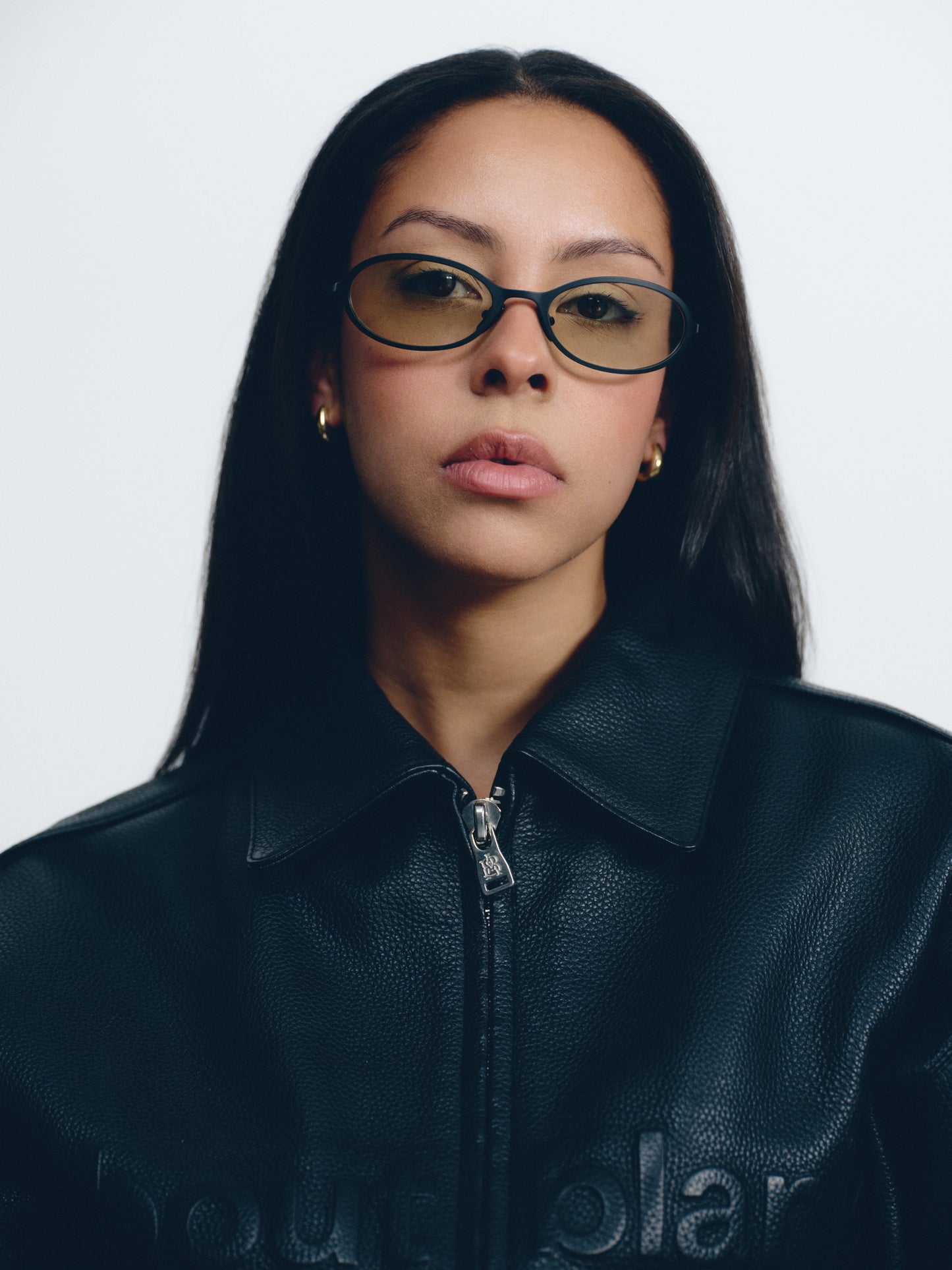 COHEN (ABOUT:BLANK) Matte Black / Chill Out Green Lens