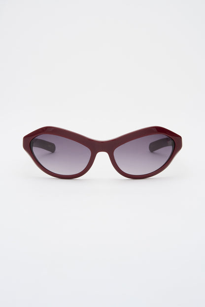 AKIWA Solid Bordeaux / Grey Gradient Lens