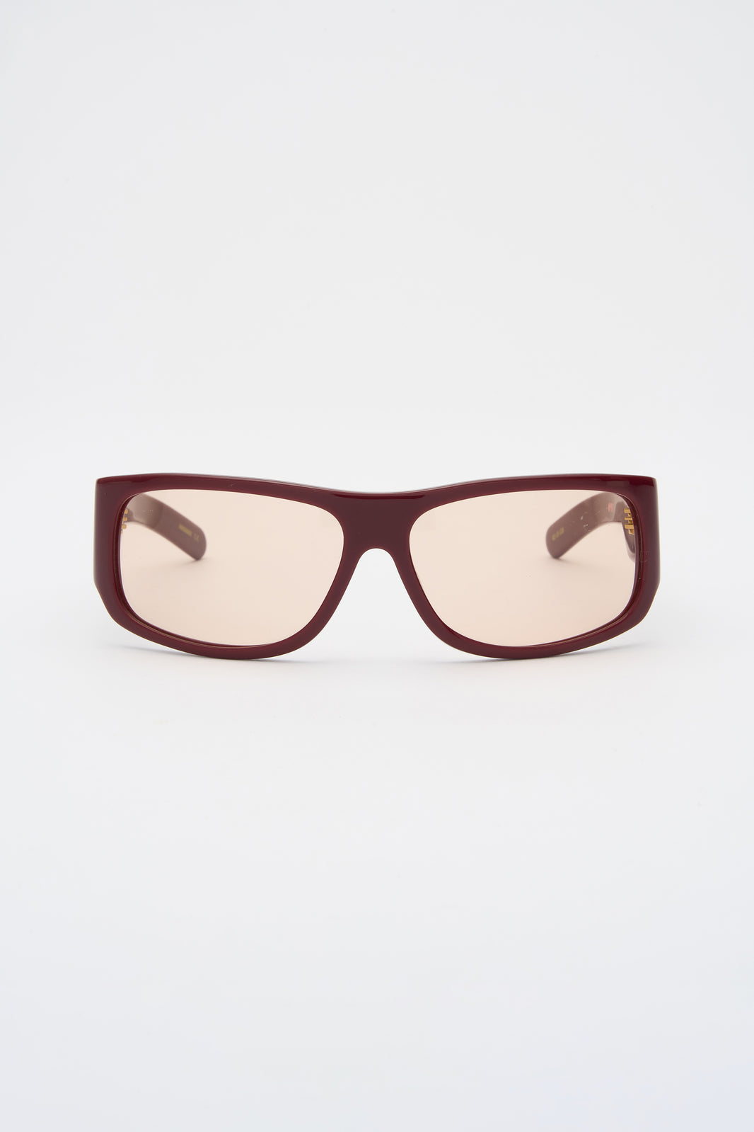 APRIL Solid Bordeaux / Peach Lens