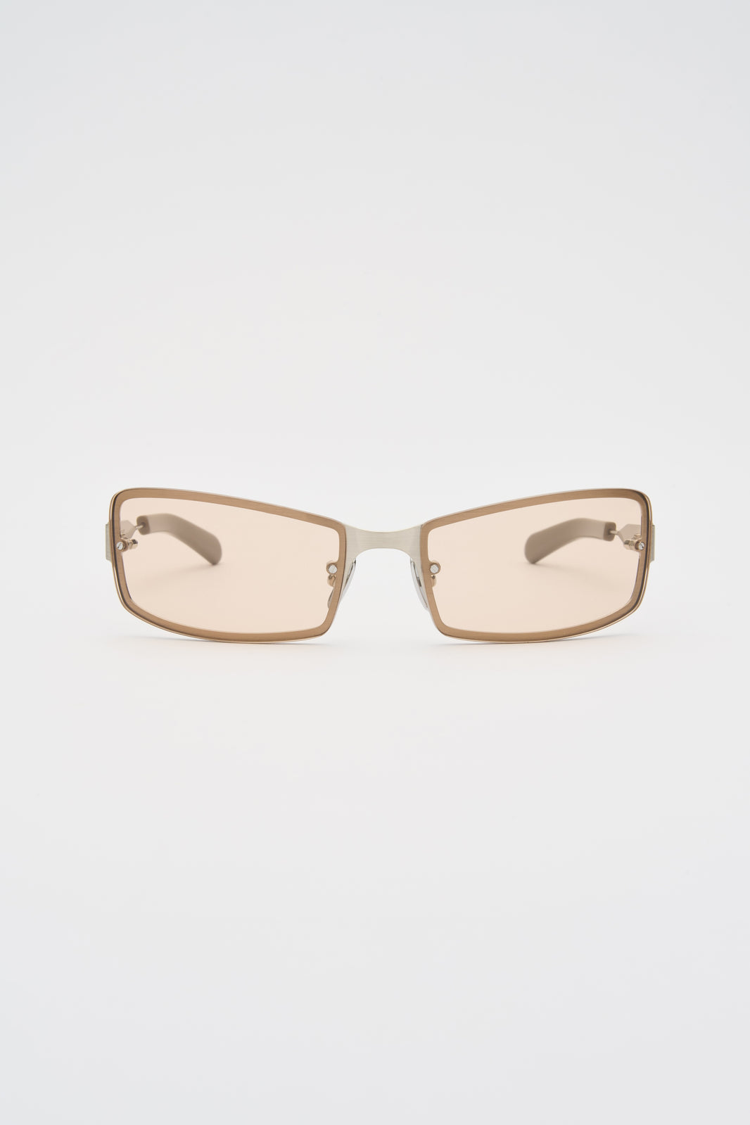 AXL Brush Titanium Solid Silver Mink / Peach Lens