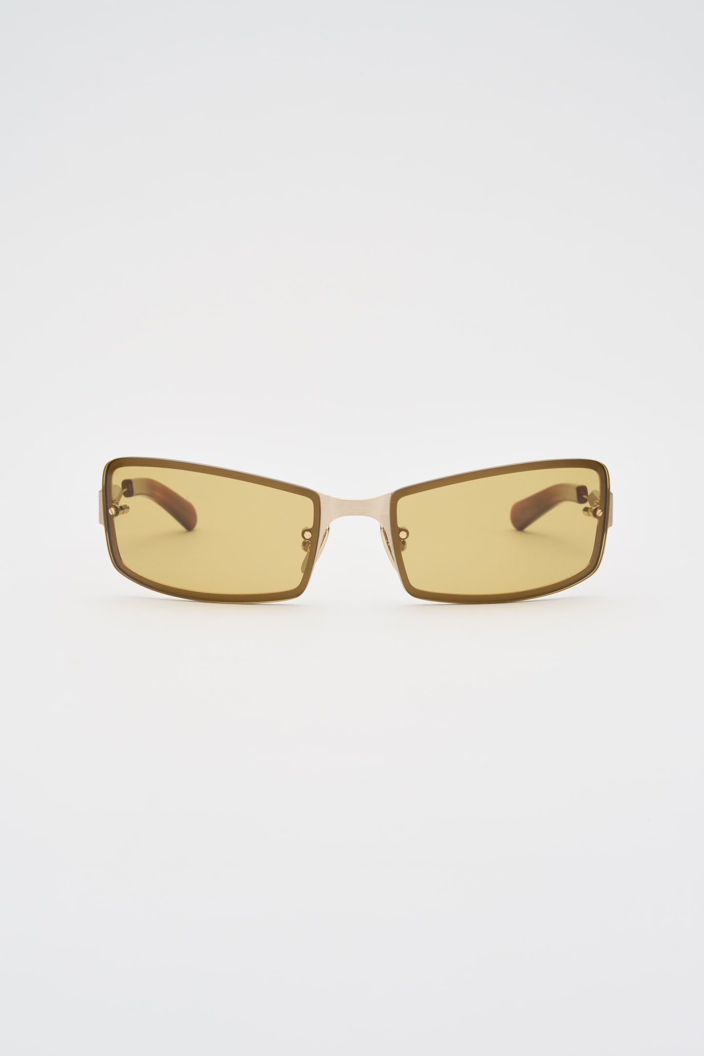 AXL Brushed Gold Classic Havana / Smoked Olive Lens