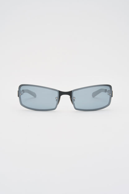 AXL Matte Black Solid Black / Silver Reflective Lens