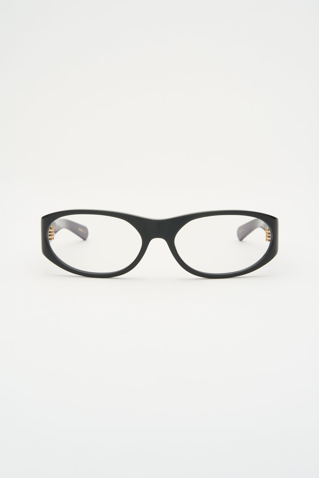 EDDIE KYU Solid Black / Clear Blue Light Lens