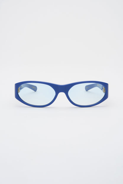 EDDIE KYU Solid Blue / Light Blue Gradient Lens