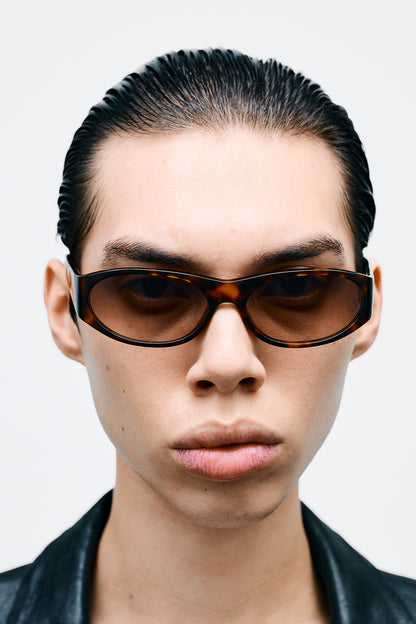 EDDIE KYU Dark Tortoise / Brown Gradient Lens