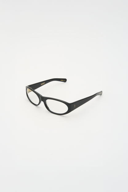 EDDIE KYU Solid Black / Clear Blue Light Lens