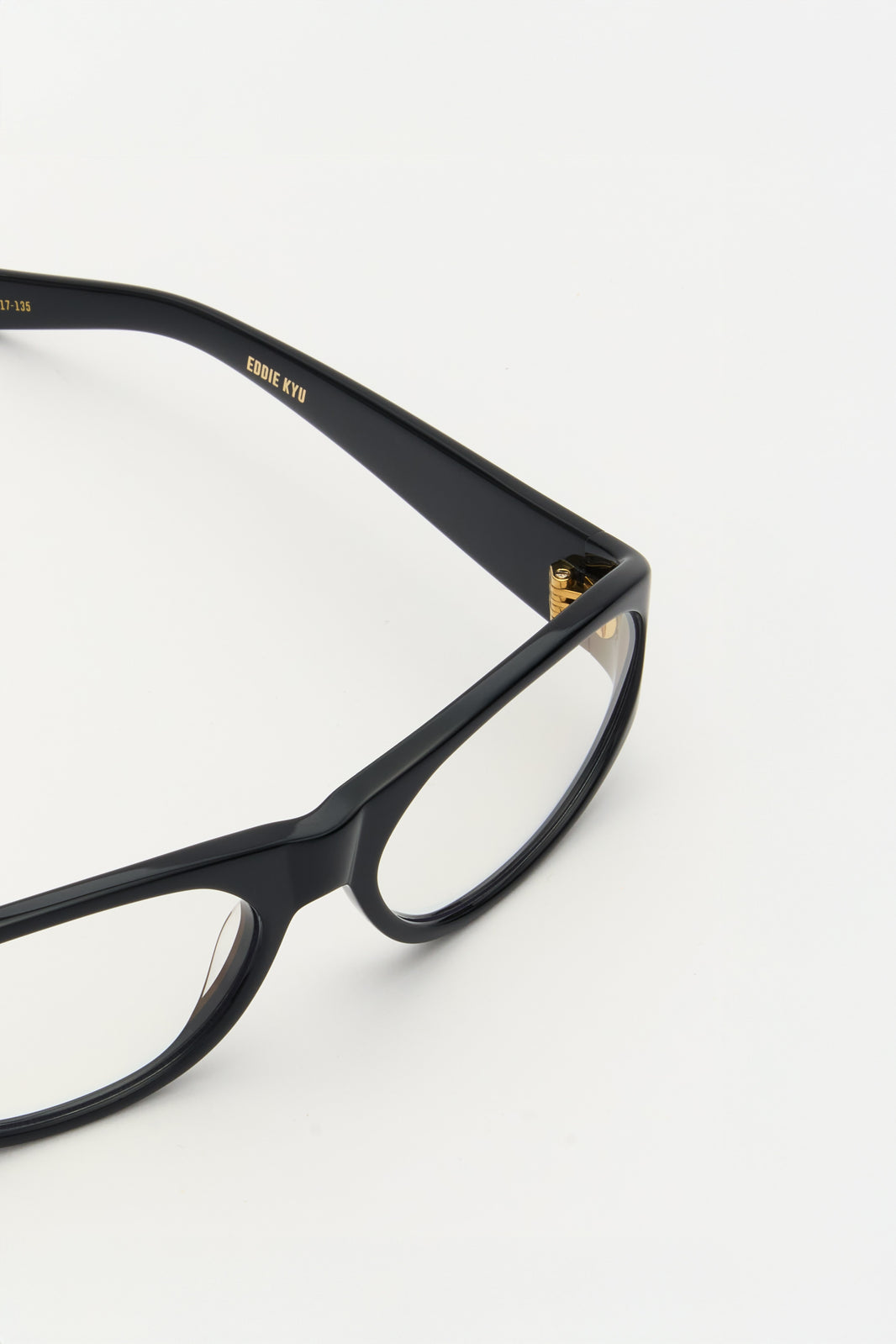 EDDIE KYU Solid Black / Clear Blue Light Lens