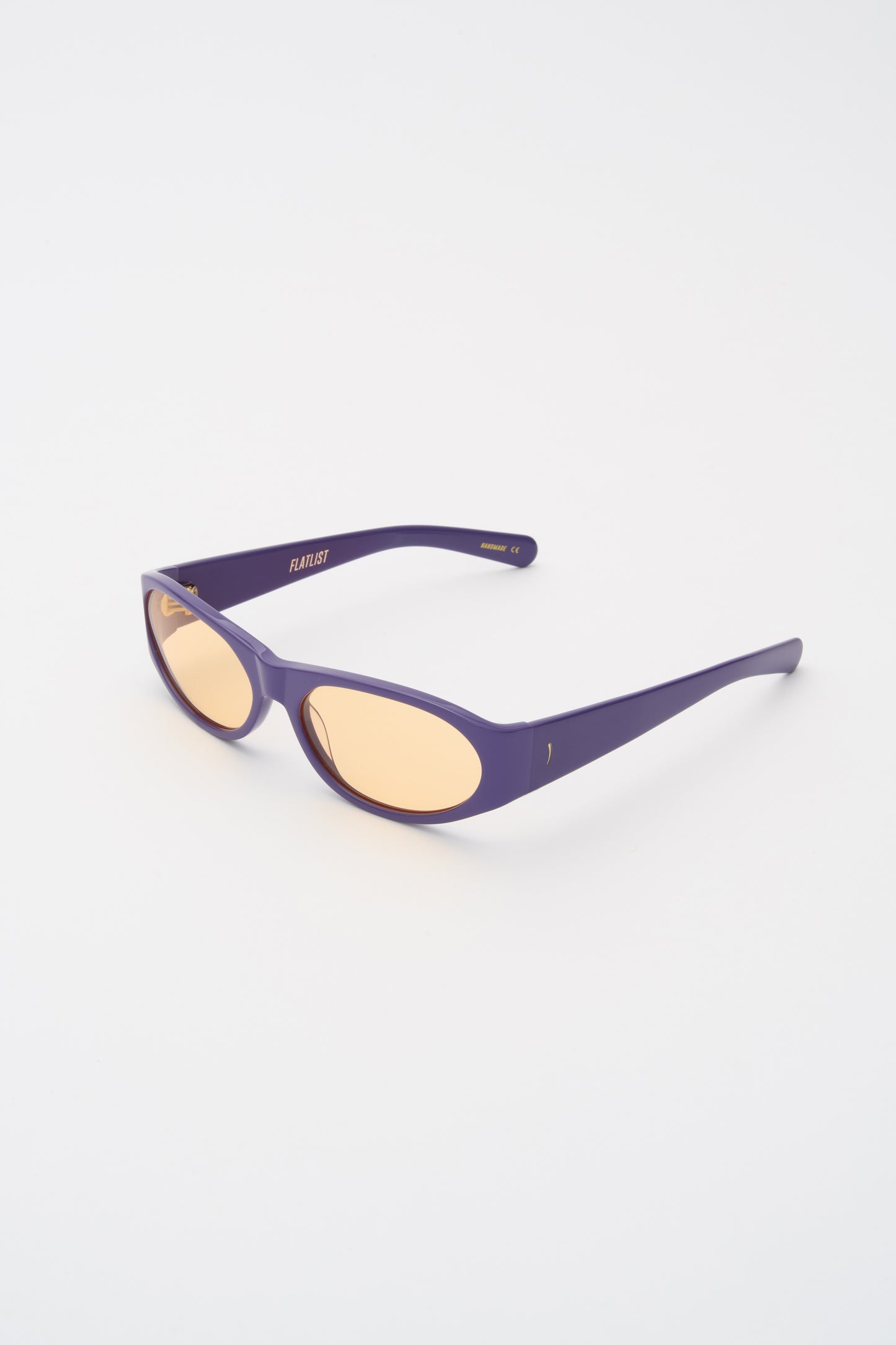 EDDIE KYU Solid Lilac / Orange Blue Light Lens