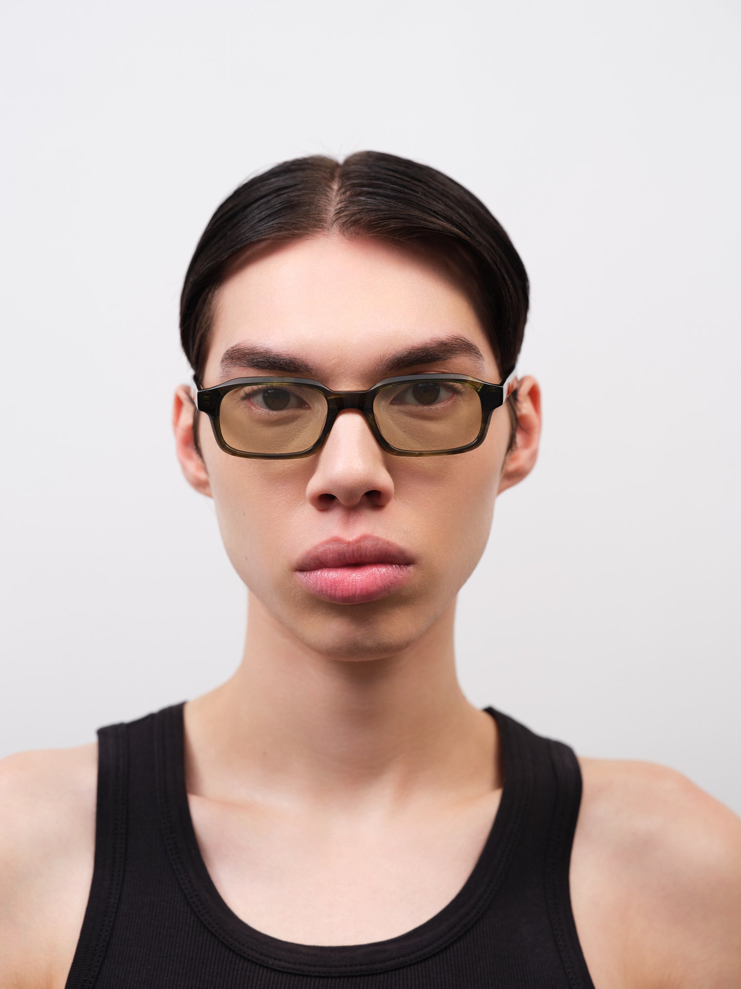 HANKY Olive Horn / Chill Out Green Lens
