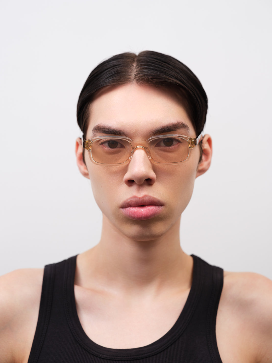 HANKY Crystal Beige / Dark Tortoise / Peach Lens