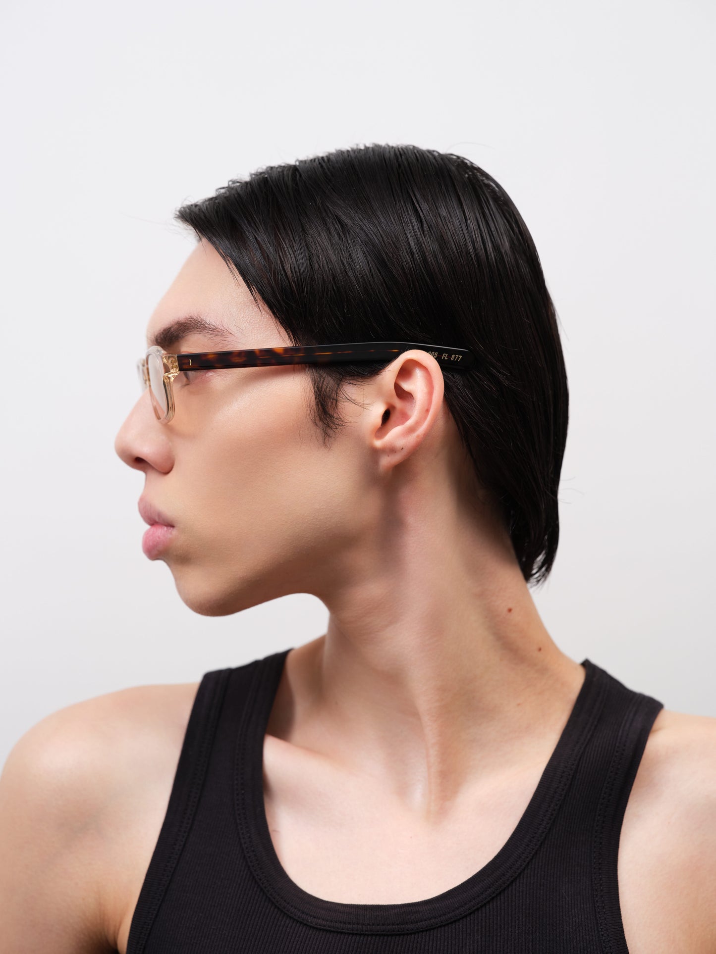 HANKY Crystal Beige / Dark Tortoise / Peach Lens