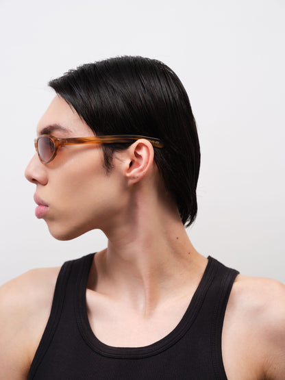 OLYMPIA Donegal Horn / Light Brown Gradient Lens