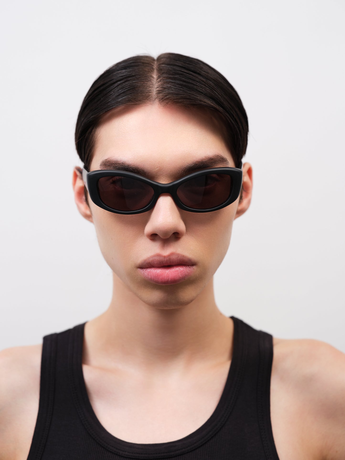 DEMI Solid Matte Black / Solid Black Lens