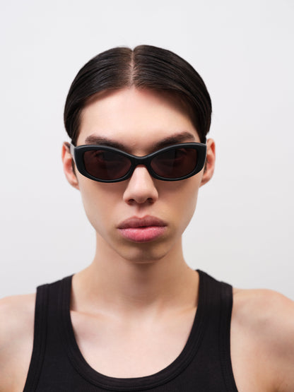 DEMI Solid Matte Black / Solid Black Lens