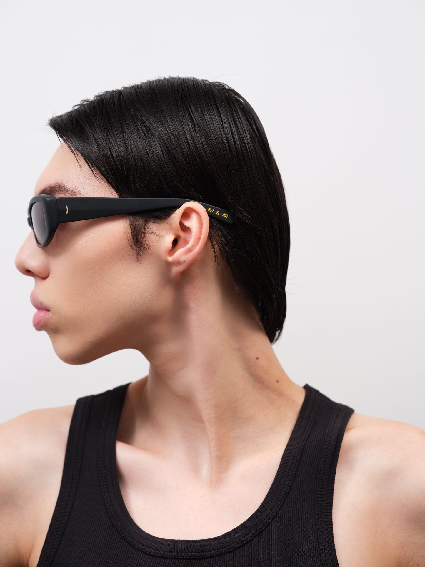 DEMI Solid Matte Black / Solid Black Lens