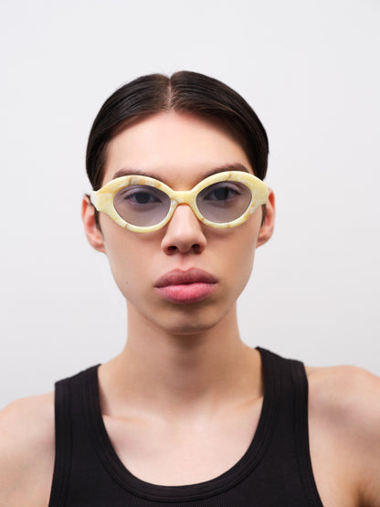 MARGE Carrara Fantasy / Light Blue Lens