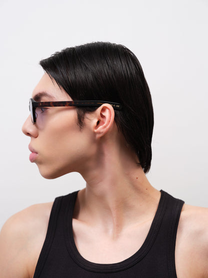 SAMMYS Dark Tortoise / Blue Gradient Lens