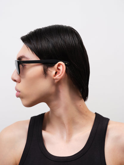 PALMER Solid Black / Solid Black Lens