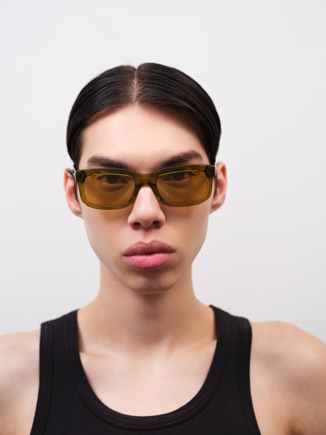 PALMER Crystal Olive / Smoked Olive Lens