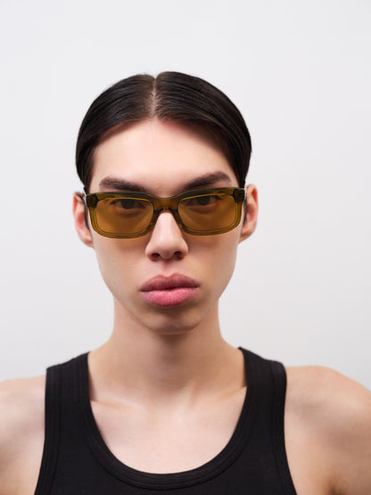 PALMER Crystal Olive / Smoked Olive Lens