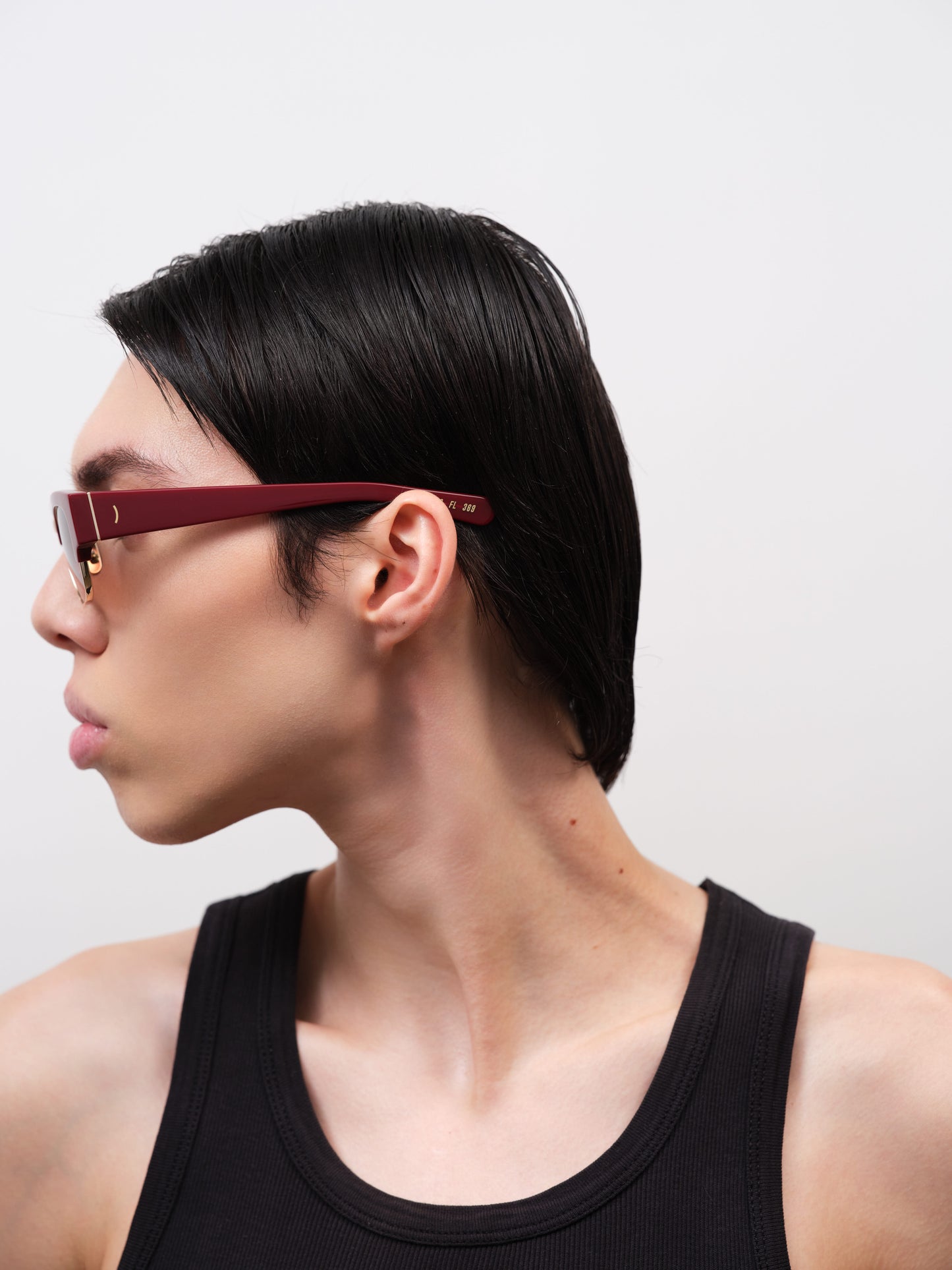 DEACON Solid Bordeaux / Brown Gradient Lens