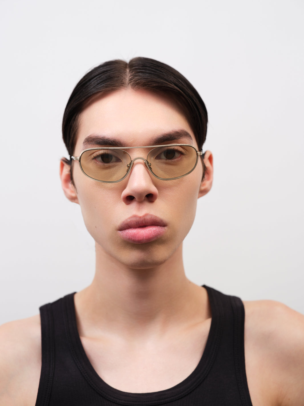 CADEN Brushed Light Gold / Chill Out Green Lens