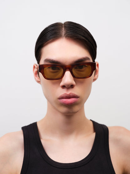 FRANKIE Classic Havana / Smoked Olive Lens