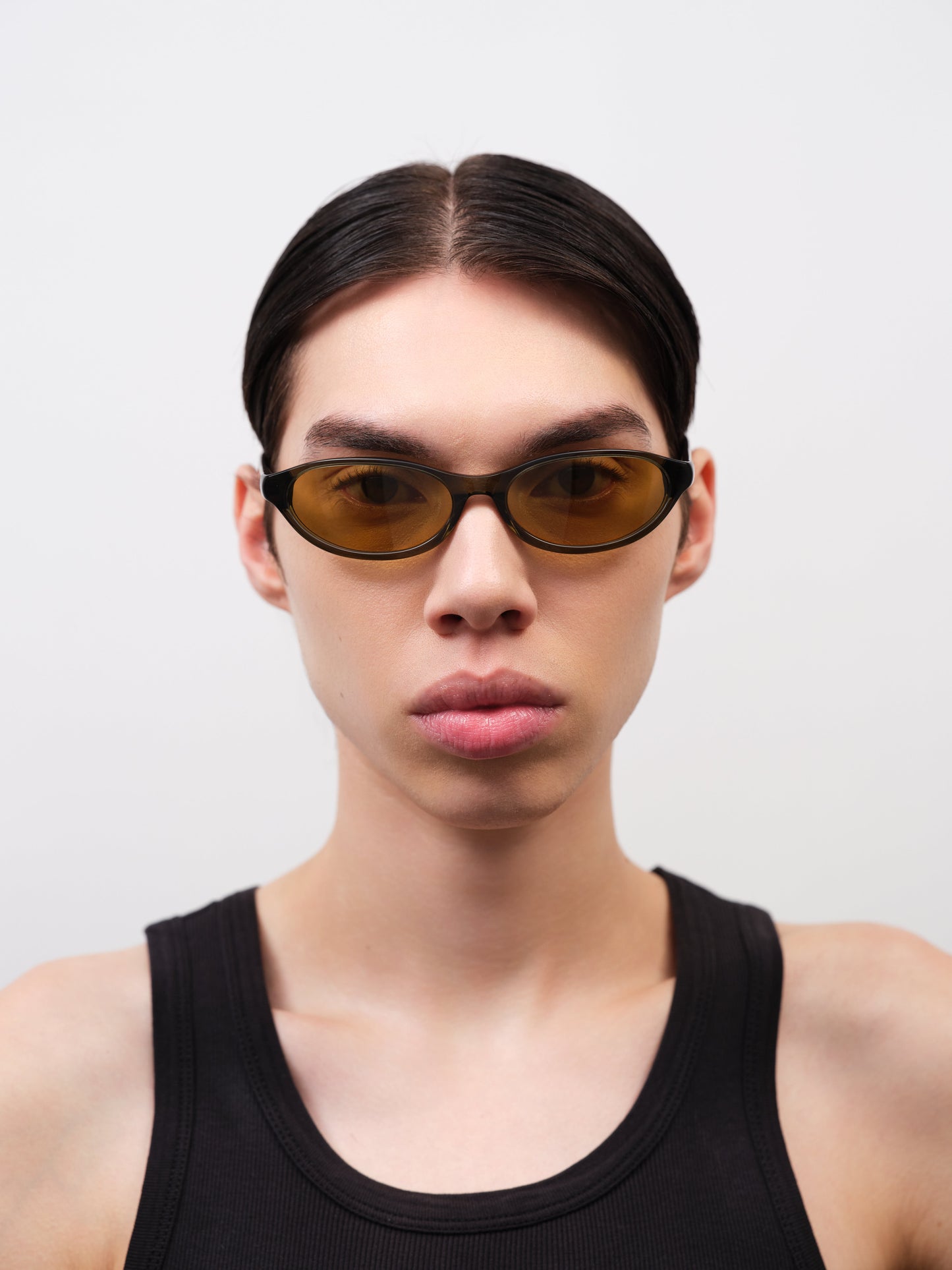 OLYMPIA Crystal Olive / Smoked Olive Lens