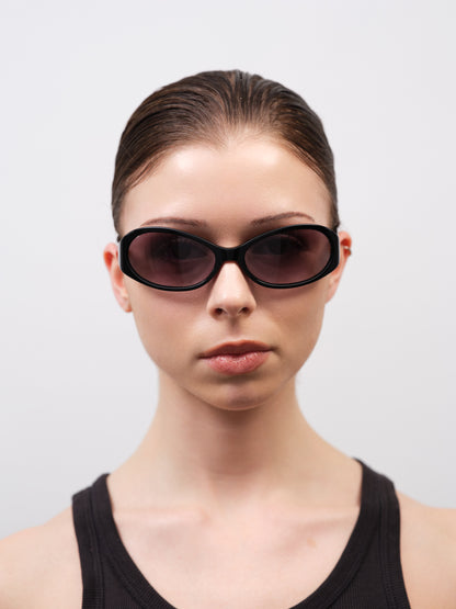 OPEL Solid Black / Black Gradient Lens