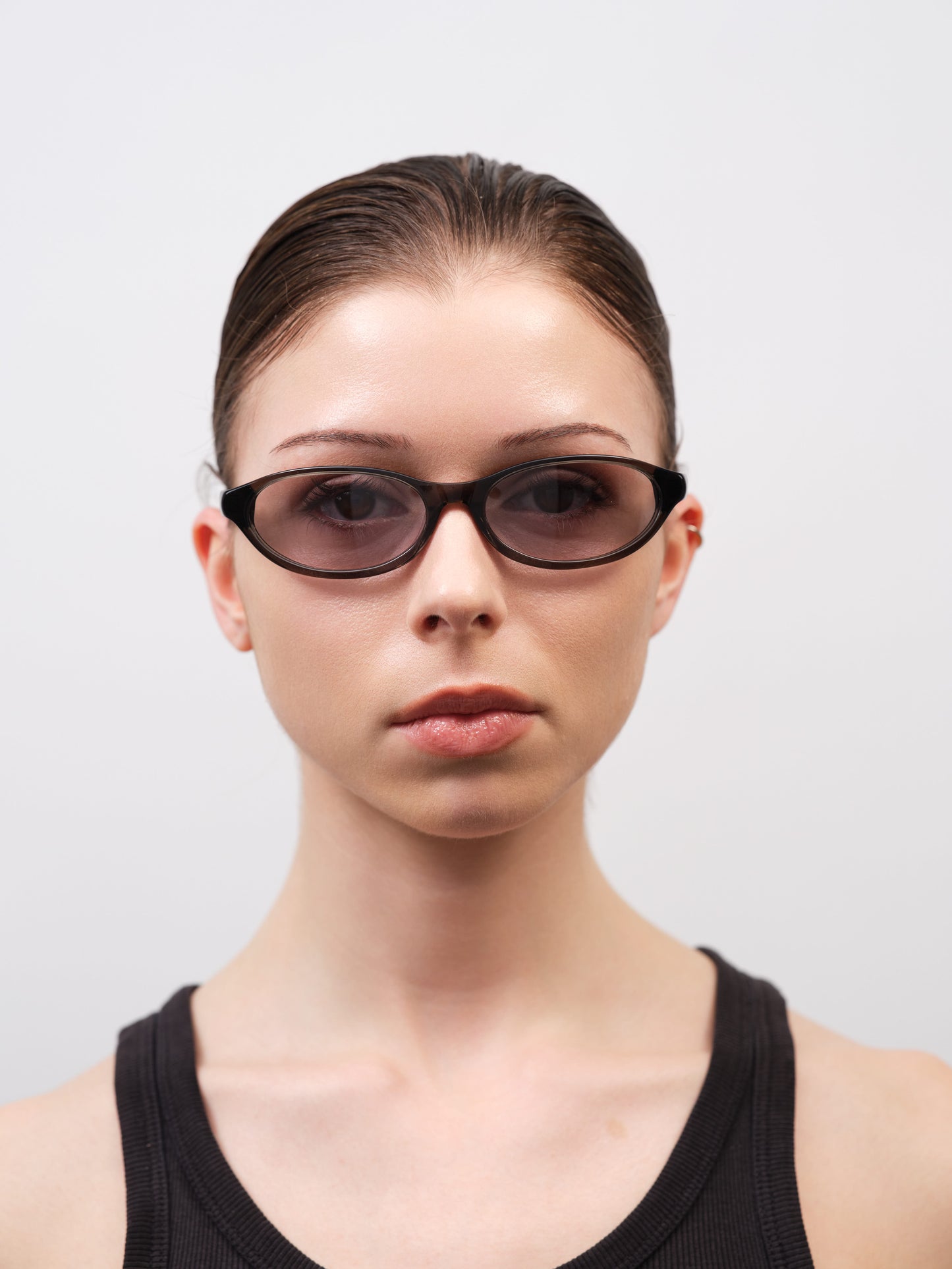 OLYMPIA Crystal Warm Grey / Light Grey Lens