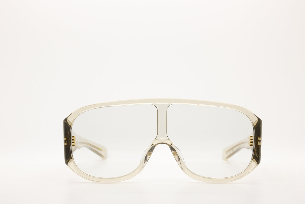 JOHN JOVINO Clear Grey / Transparent Grey Lens