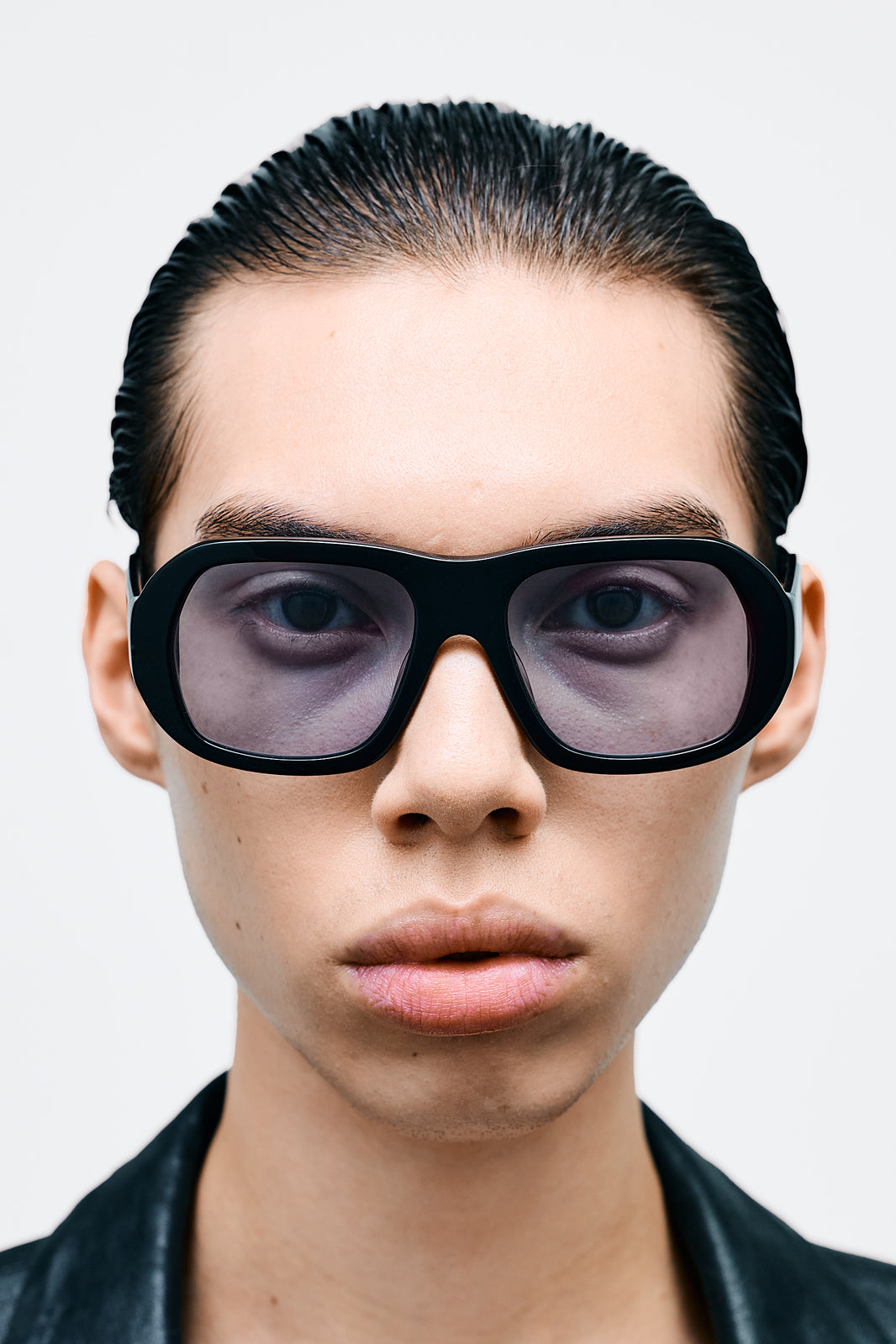 FORD Solid Black / Solid Blue Lens