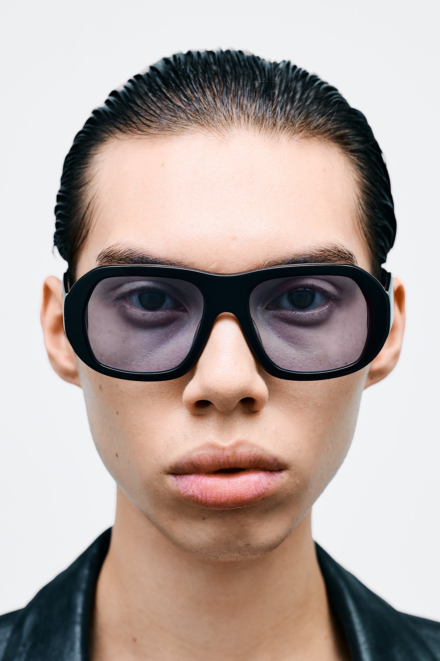 FORD Solid Black / Solid Blue Lens