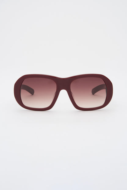 FORD Solid Bordeaux / Brown Berry Gradient Lens