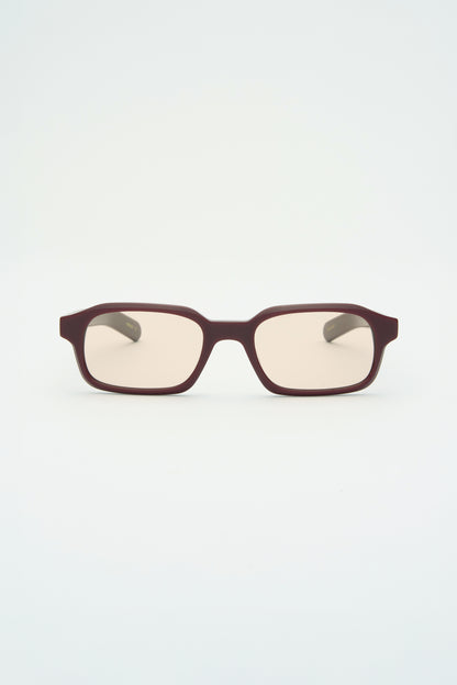 HANKY Solid Bordeaux / Peach Lens