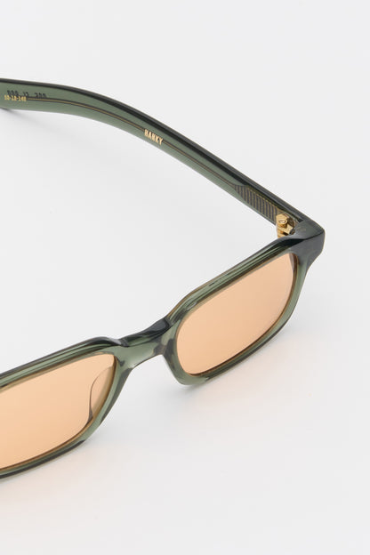 HANKY Crystal Duck Green / Faded Orange Lens