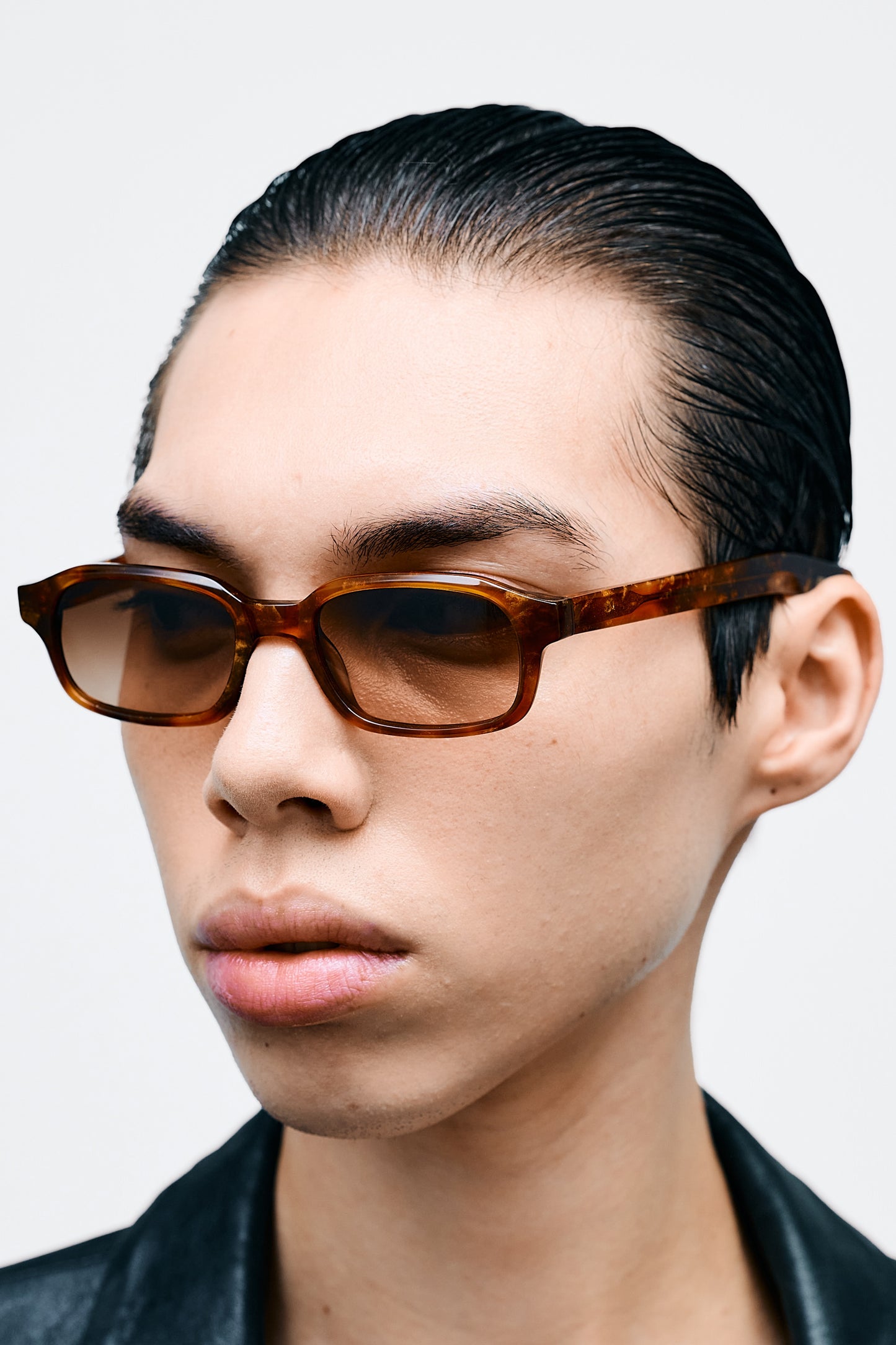 HANKY Shimmery Horn / Brown Gradient Lens